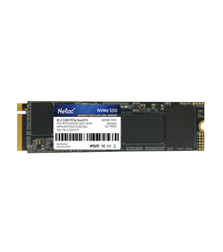 Ssd накопитель Netac SSD N950E Pro 2TB PCIe 3 x4 M.2 2280 NVMe 3D NAND, R/W up to 3500/3000MB/s, IOPS(R4K) 400K/380K, TBW 1600TB, 2048MB DRAM buffer, with heat sink, 5y wty