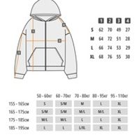 Худи UNIFORM HEAVY ZIP UNF, серо-бежевый