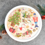 Миска 3,2л с крышкой "Modena. Игрушки", цвет красный