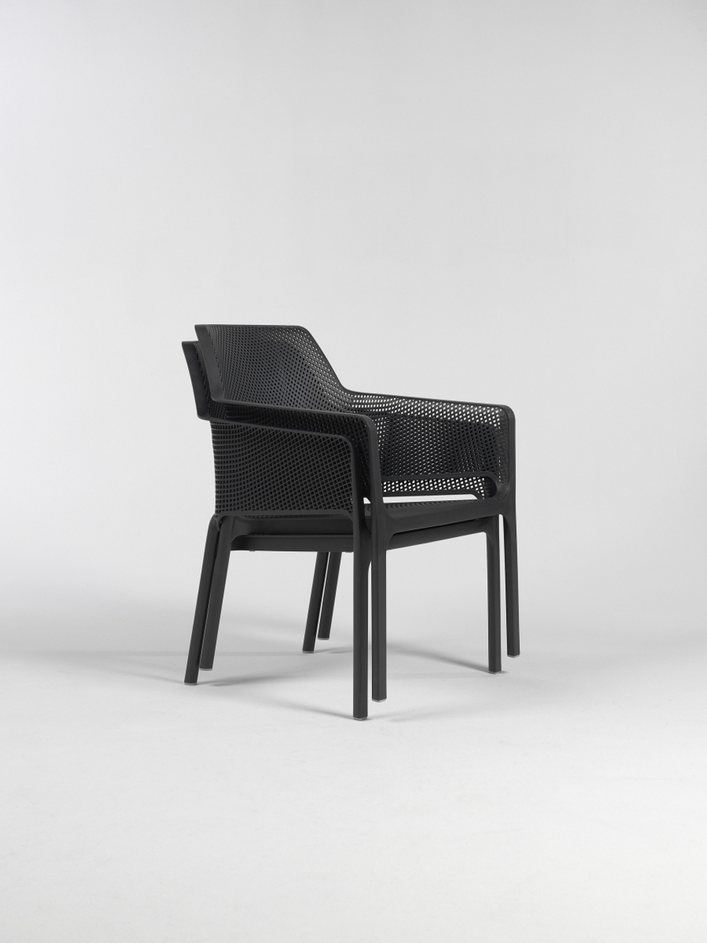 Комплект пластиковой мебели Nardi Net Relax, антрацит