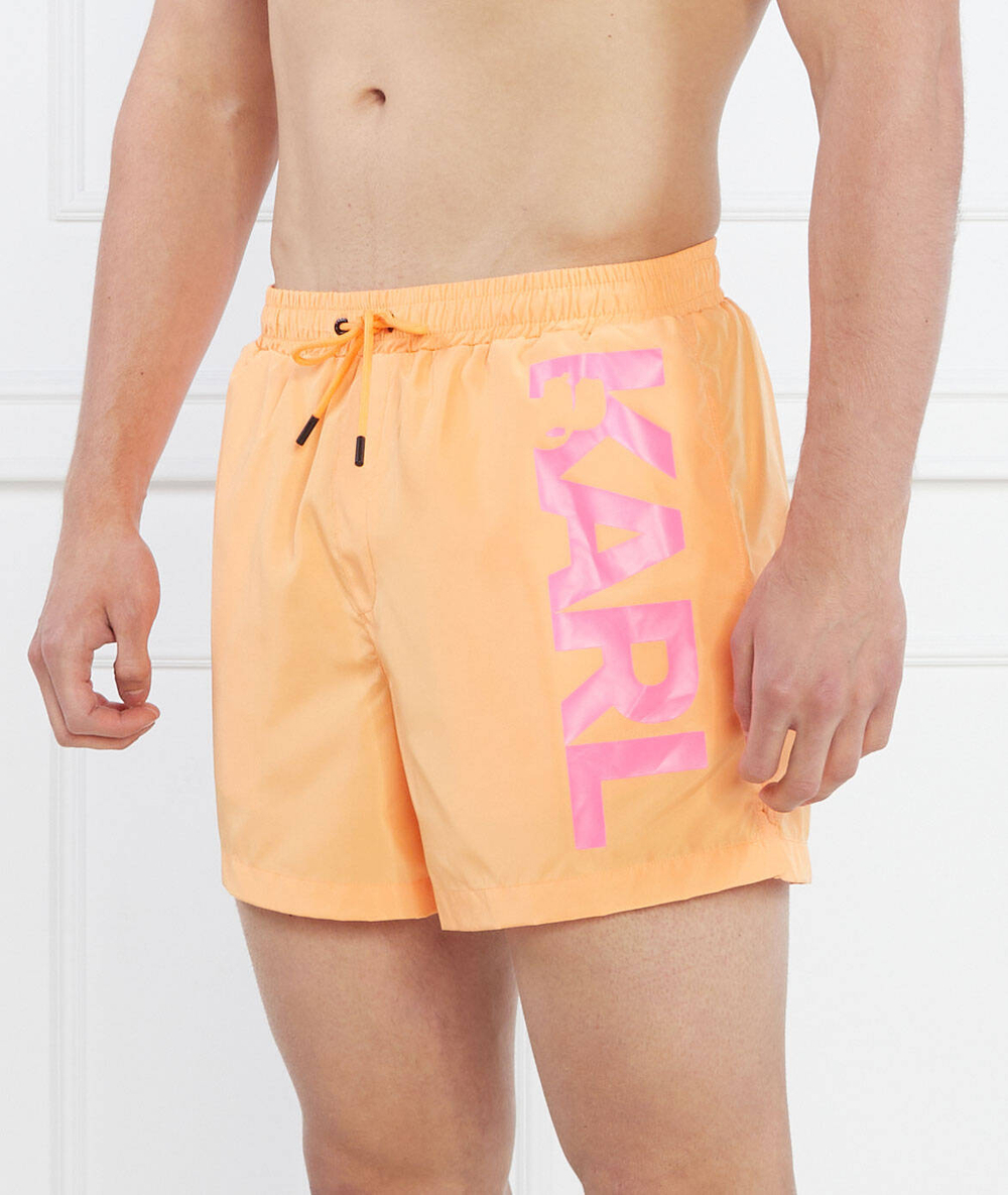 Шорты для плавания Karl Lagerfeld - оранжевый(230M2202)