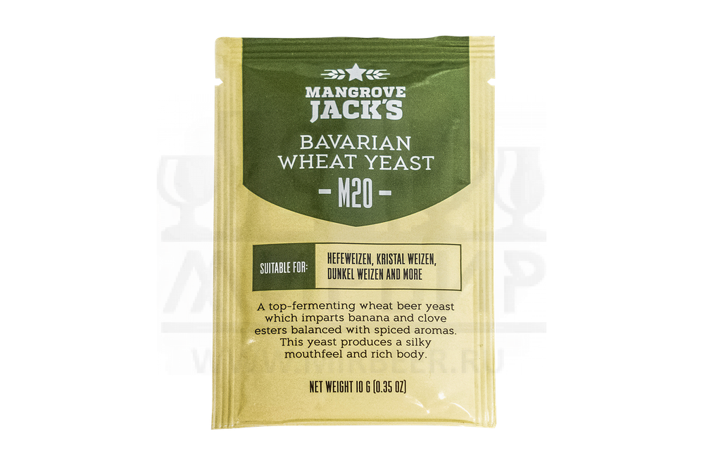Пивные дрожжи Mangrove Jack's "Bavarian Wheat M20", 10 г