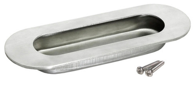 Ручка для раздвижных дверей MORELLI MHS120 SS матовая сталь  (120 мм)