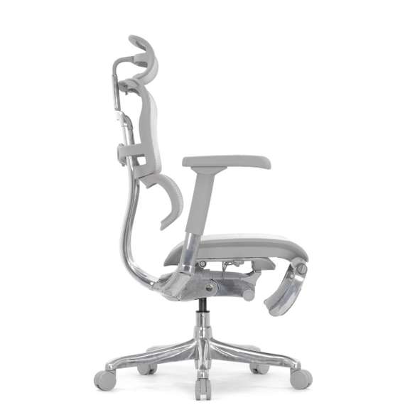 Кресло FALTO Ergohuman Elite 2 ( серый каркас /сетка светлаяT-168-B2 Natural)