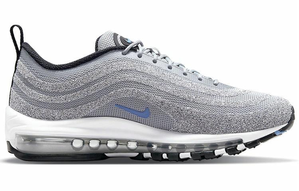 Кроссовки Swarovski X Nike Air Max 97 Swarovski "Polar Blue" (Женская размерная сетка)