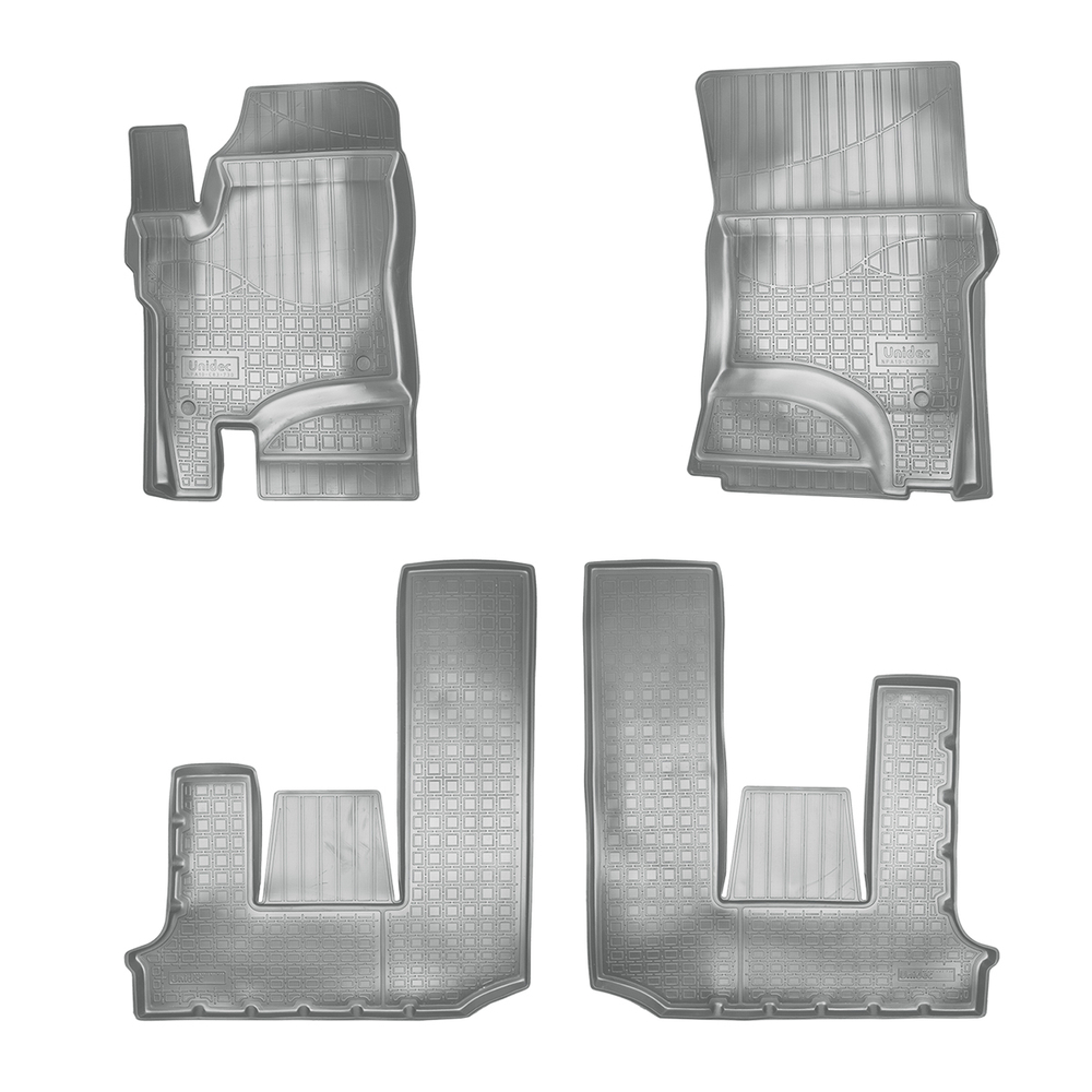 Ковры в салон Norplast/Unidec для Ssang Yong Stavic (2013-), Серый, 5 мест, арт.NPA10-C83-730-G