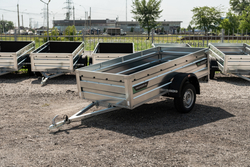 Прицеп Титан 2513 с бортами 50 см.