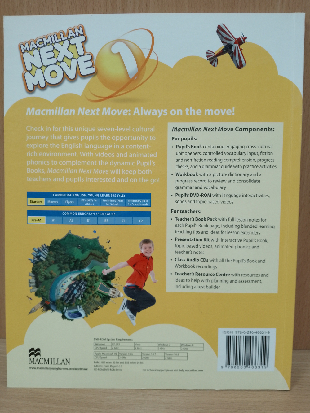 Next Move British English Level 1 Student's Book Pack (+DVD)
