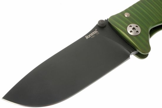 Складной нож Lion Steel "SR-1 ORIGINAL" L/SR1A GB c клинком из стали D2, рукоять ERGAL