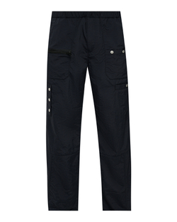 UNDERCOVER БРЮКИ ЧЕРНЫЕ С НАКЛАДНЫМИ КАРМАНАМИ