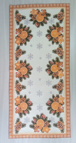 Гобеленовая столешница Апельсинки 45х100