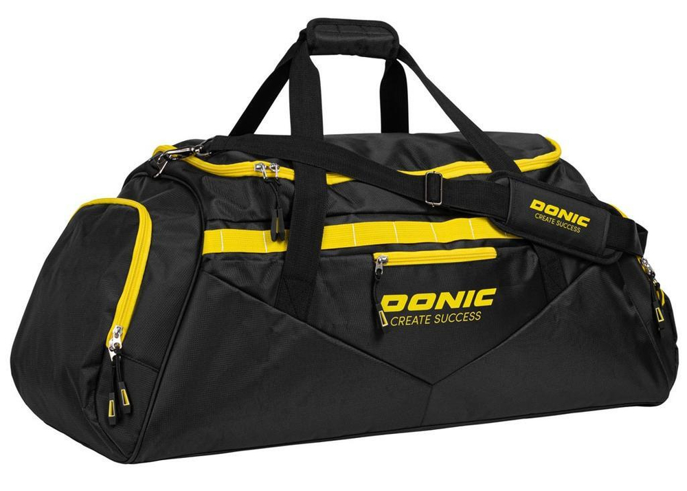 Donic Sportsbag Seca black/yellow