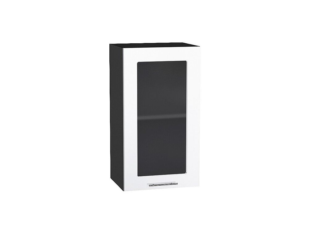 Шкаф верхний с 1-ой остекленной дверцей Валерия-М