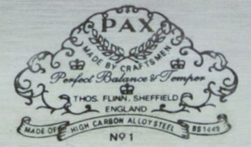 Пила обушковая Pax Jewellers Saw, 152мм (6'), 25tpi, толщина 0.25мм