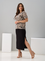 Футболка Фв-107/песочный-акварельзебра