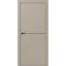 Купить Межкомнатная дверь ПЭТ Silk-1 мокко глухая