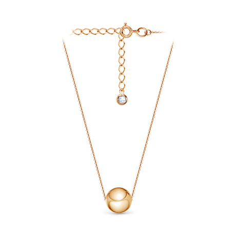 Колье из золота с фианитами