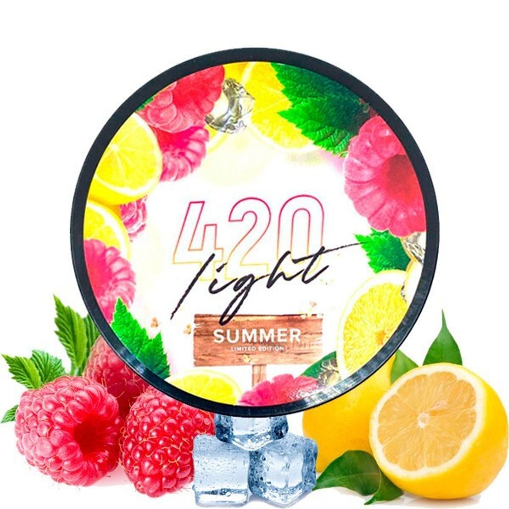 420 Light Line - Ice Lemon Raspberry (100g)