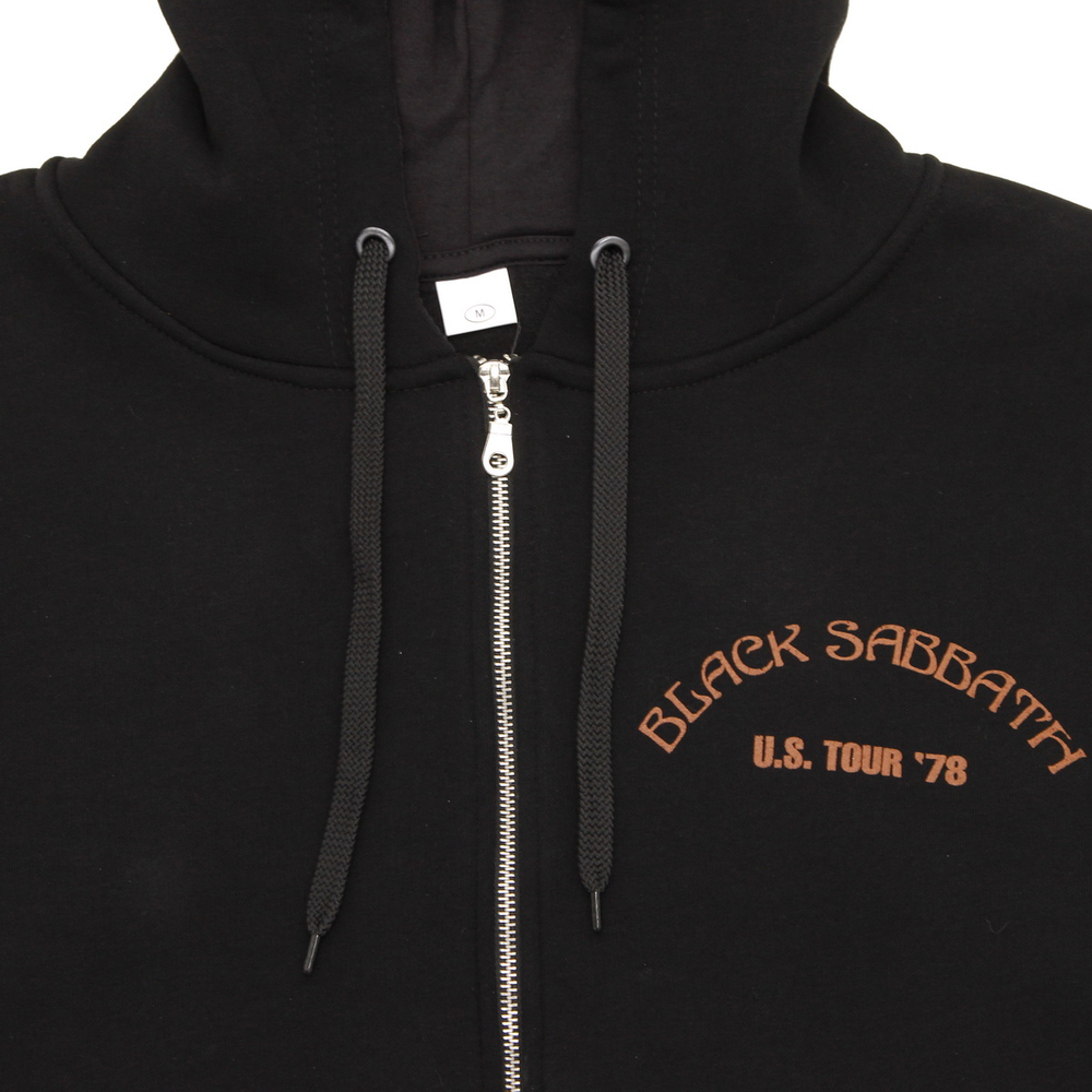 Толстовка на молнии Black Sabbath US Tour 78 (010)
