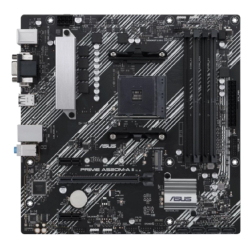Материнская плата ASUS PRIME A520M-A II / CSM (Socket AM5, mATX, 4xDDR4(128GB), VGA / DP / HDMI, 1xPCIe 3.0x16 / 2xPCIe 3.0x1, 4xSATA 6Gb / s, 1*M Key, 1xLAN, 4, 4xUSB 3.0, 2xUSB 2.0)