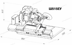 Шиномонтажный стенд для колес г/а Ш515ЕУ