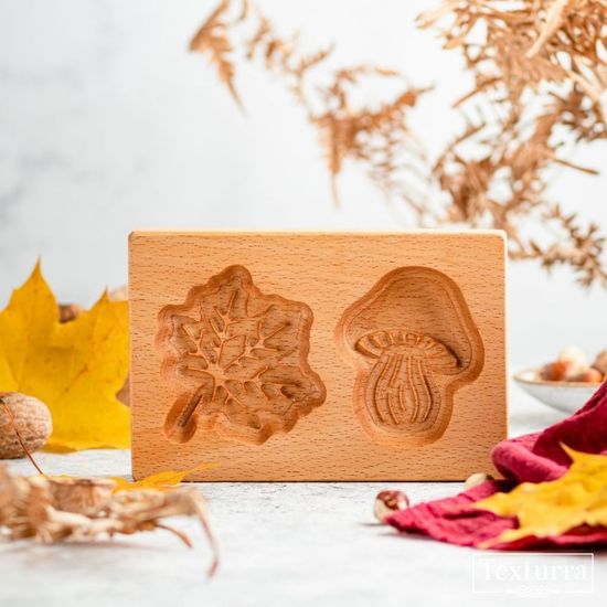 Пряничная форма Грибочек&листочек