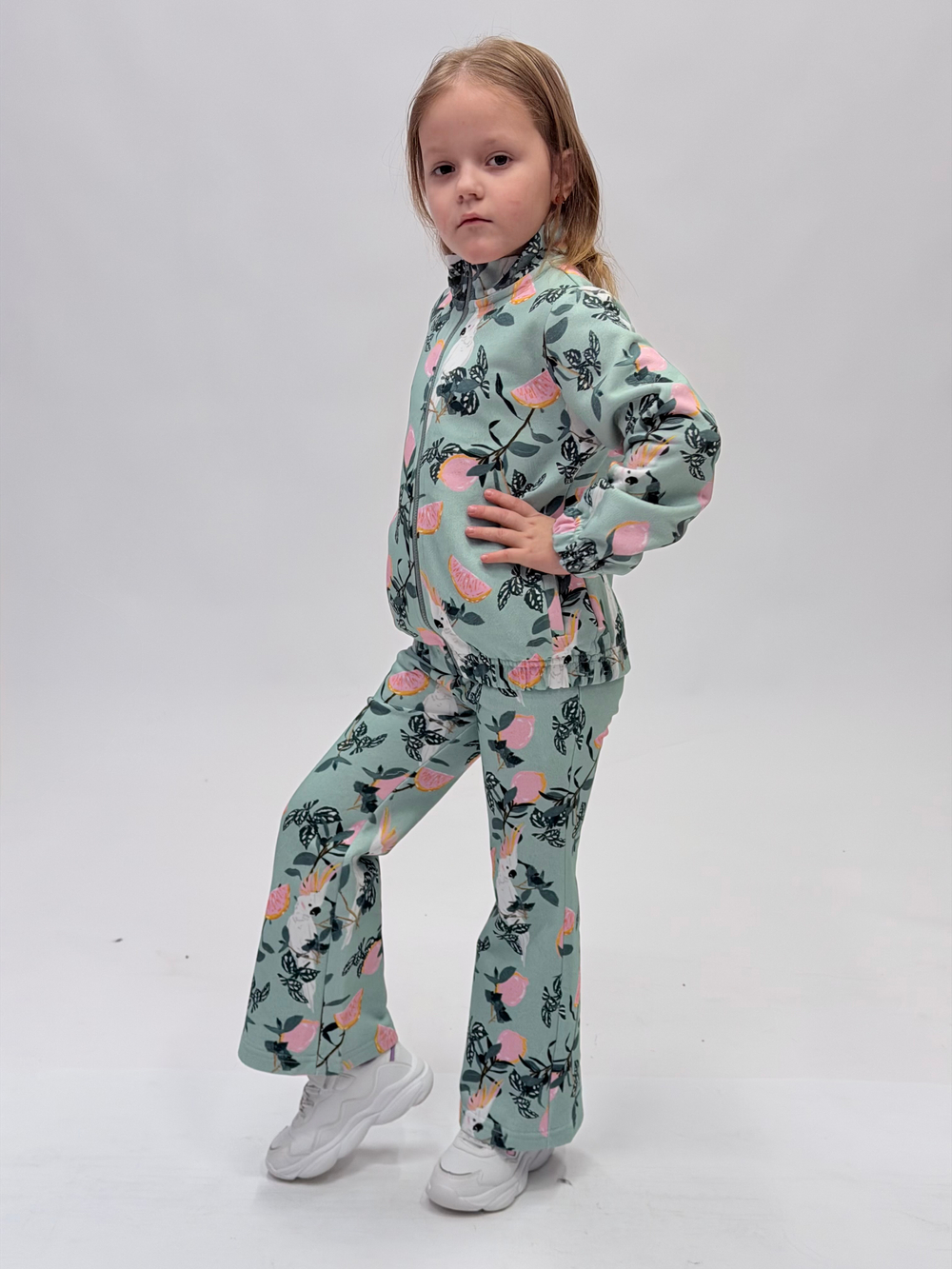 Комплект трикотажный для девочки 2-8 лет Fleur de Vie