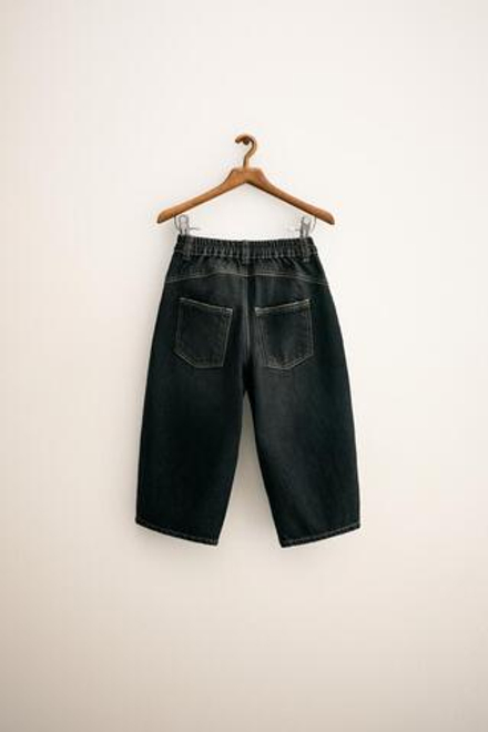 ZARA TIMELESS - ДЖИНСЫ BALLOON FIT С ЗАЩИПАМИ, СЕРЫЙ