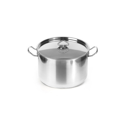 Кастрюля 15л нерж.тройное дно d=315 h=210, ИНДУКЦИЯ, LUXSTAHL   кт577