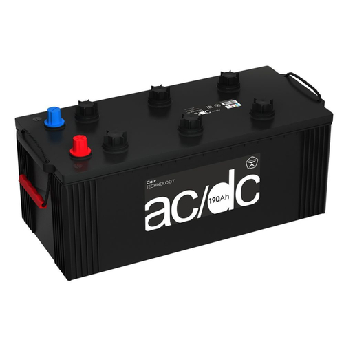 Аккумулятор 6СТ-190 А.ч., п.п., L+,  AC/DC