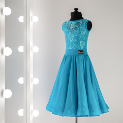 платье с перл-шифоном