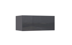 Тумба навесная №2 Оливия, Графит, Графит глянец