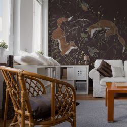 Бесшовная фреска ECO текстиль FOXY, 2,7 м (Ширина 4 м)