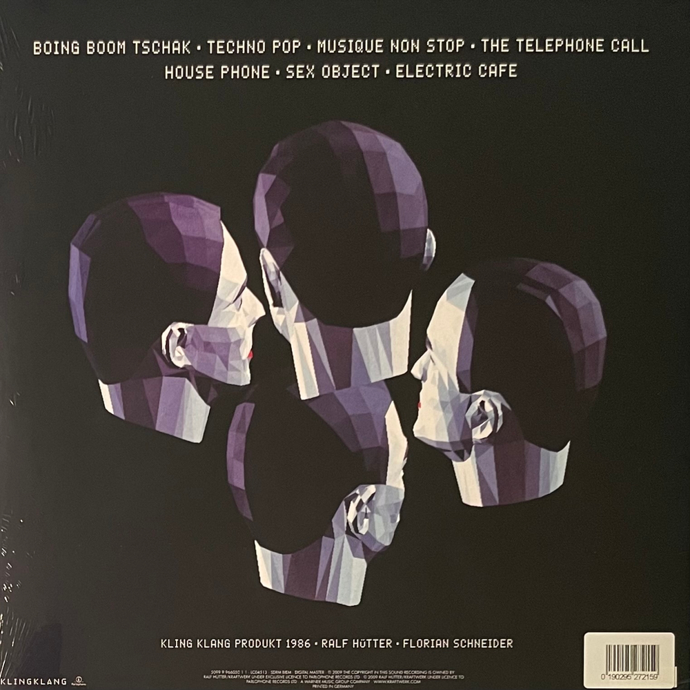 Kraftwerk ‎– Techno Pop 2LP (Германия 2020г.) Clear