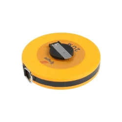 Лента мерная геодезическая Тундра, фиберглассовая, закрытый корпус, 20 м х 13 мм