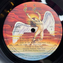 Винтажная виниловая пластинка LP Led Zeppelin Physical Graffiti (Japan 1975) (No Obi) Ten Years Gone