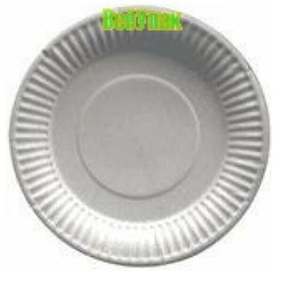 Тарелка картонная. D-190 Виридо, (комплект 50 шт)