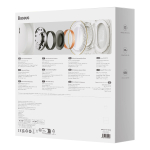 Беспроводные наушники Baseus Bowie D03 Wireless Headphone - White