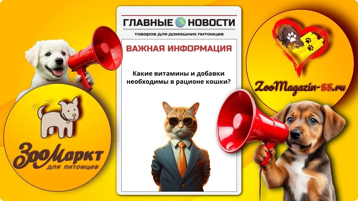 Витамины для кошек