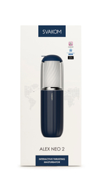 Мастурбатор интерактивный Svakom Alex Neo 2 синий 30 см