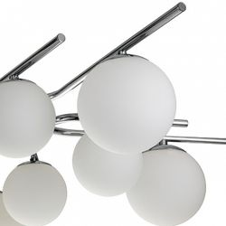 Люстра на штанге Escada Sphere 642/10P Silver