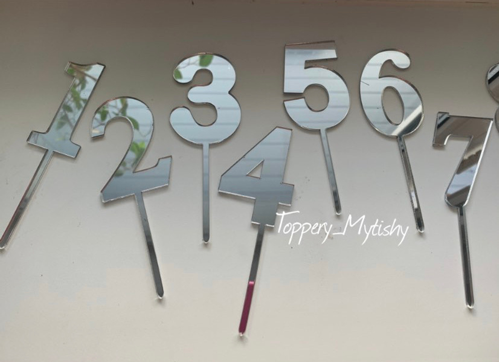 Цифры 0-9 , 6 см