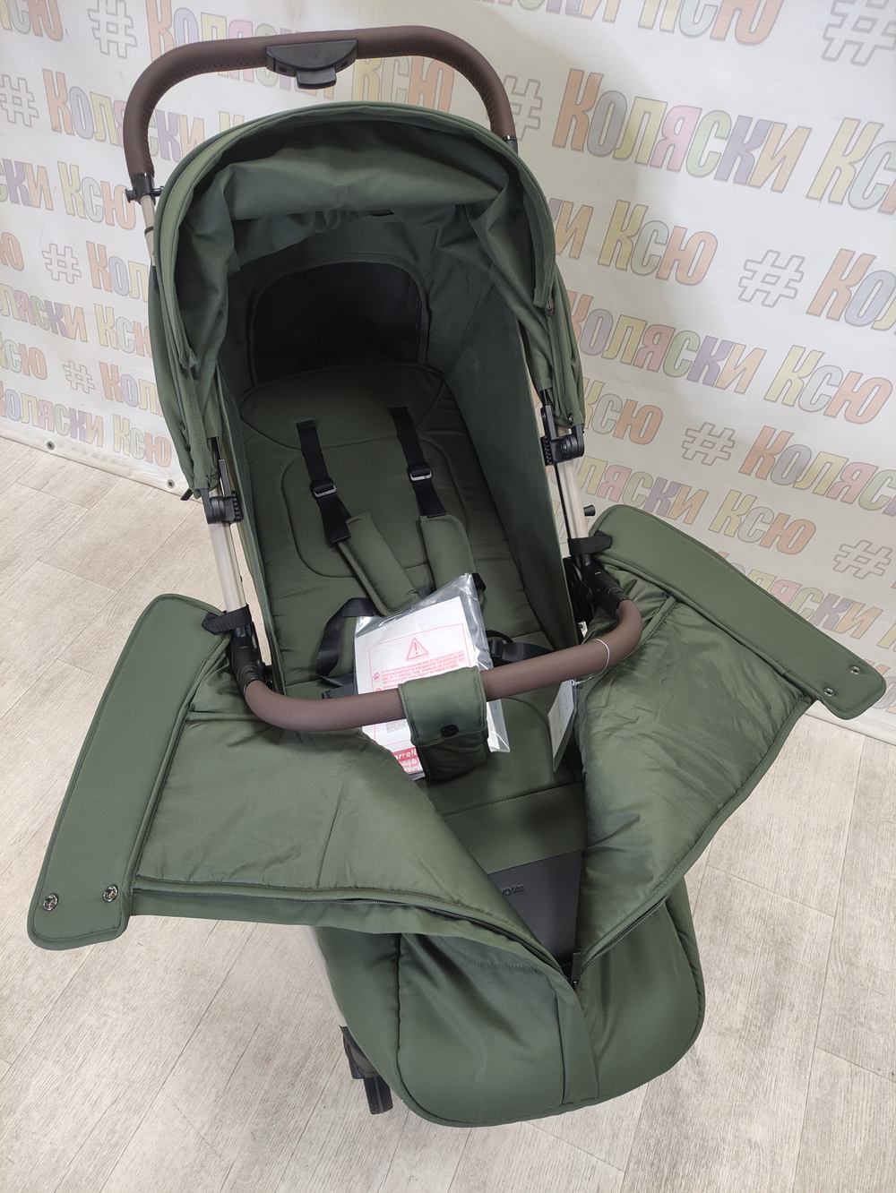 Коляска прогулочная Carrello Bravo lite CRL-5529 Flax Green