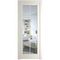 Межкомнатная дверь эмаль Profil Doors 3.1.2 (р.8) PD перламутр белый стекло прозрачное
