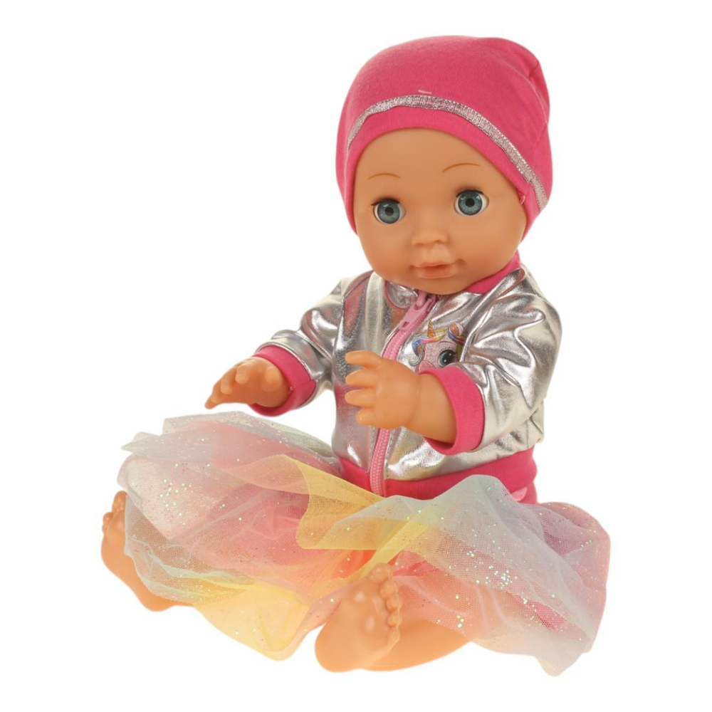 Пупс озвуч. "Сашенька" 40см. музыка-Шаинский, пьет, писает, закр. глазки, 4 акс, 2000 слов (Карапуз)