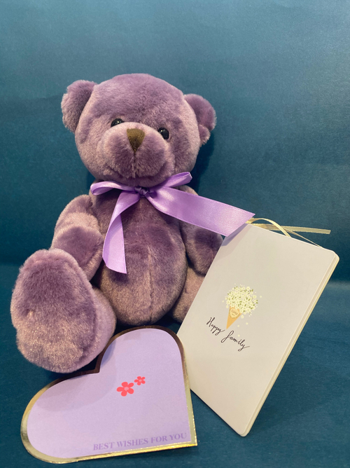 Игрушка мягкая Медведь лавандовый «Mimi Toys»