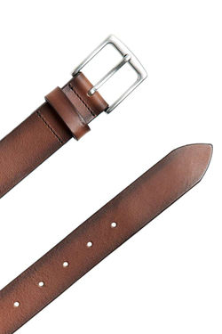 ZARA РЕЛЬЕФНЫЙ РЕМЕНЬ, ТЕМНО-КОРИЧНЕВЫЙ