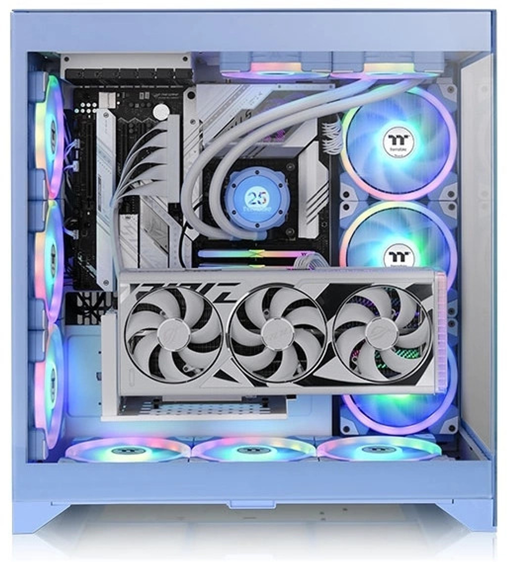 Корпус eATX Thermaltake CTE E660 MX Hydrangea Blue