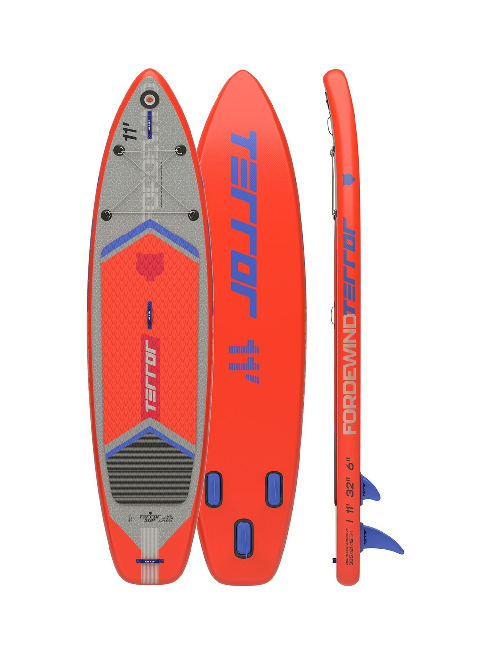 Сапборд TERROR 11 FORDEWIND red
