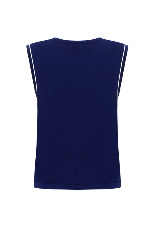 Топ из хлопка и кашемира